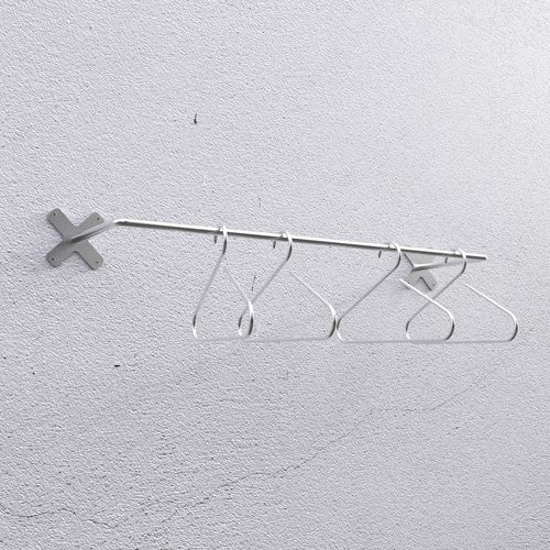 壁挂外套衣架 - X-TREME 1 - INSILVIS