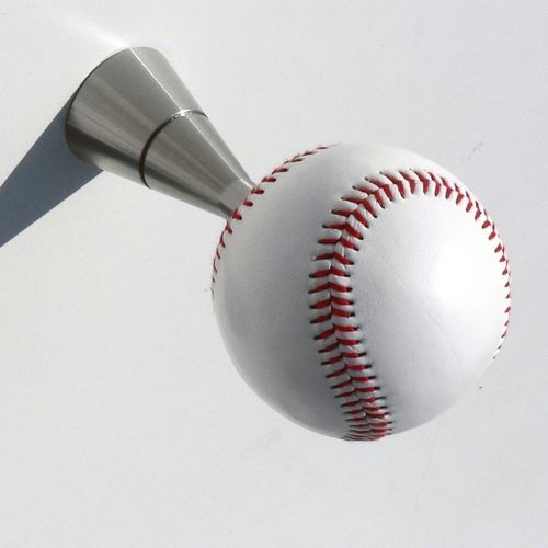 墙壁挂衣钩 - BASEBALL 1A - INSILVIS - 现代风格 / 不锈钢