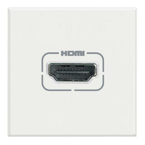 HDMI插座 - HD4285 - Bticino - 壁挂 / 不锈钢 / 玻璃