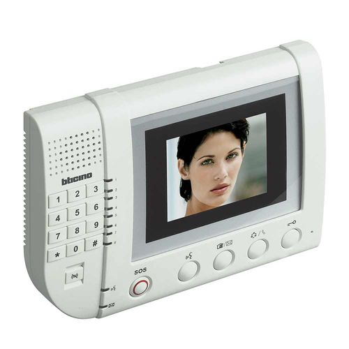 白色可视对讲机 - 321011 - Bticino - 嵌入式 / 室内 / 彩屏