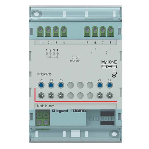 DIN导轨执行器 - 3 CONTACT - Bticino