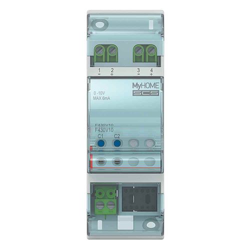 DIN导轨执行器 - 0-10V - Bticino