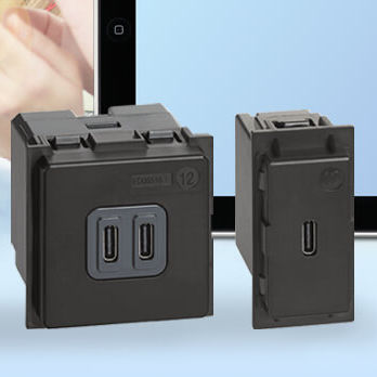 USB充电器 - K/L/N/NT4286C2 - Bticino