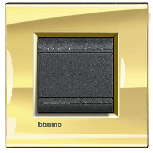 按钮开关 - LNA4802OA - Bticino - 暗装 / 金属 / 传统风格