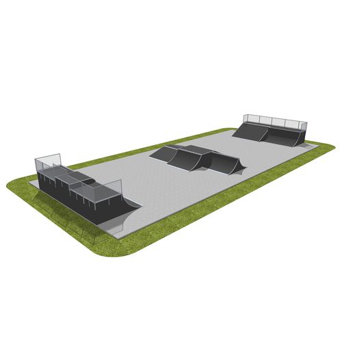 木质滑板场 - MODULAR : 071218 - Techramps - 可调节