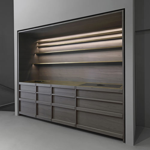 现代风格厨房 - hanami - minotti cucine - 木质 / 石材 / 岛台式