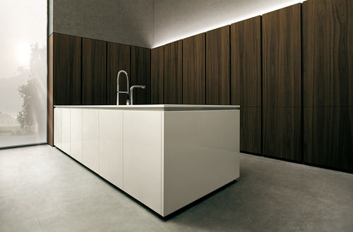 现代风格厨房 - 04 - MK CUCINE - 木质 / Corian®可丽耐 / 岛台式