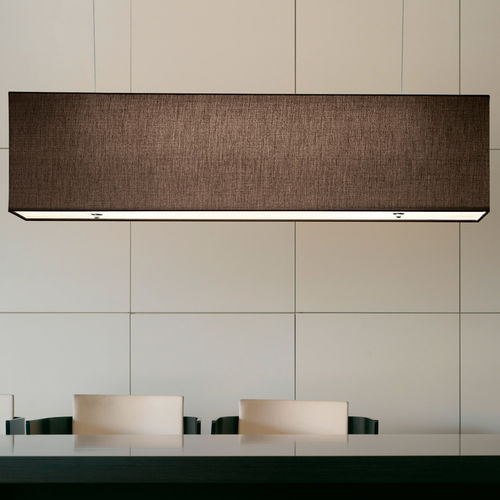 悬吊灯 - RETTANGOLO - modo luce - 棉质 / Plexiglas®宝克力 / 现代风格
