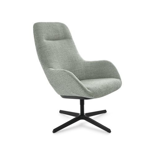 现代风格躺椅 - Sheru Lounge Chair - Walter Knoll - 皮质 / Trevira CS® / 木质