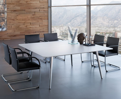 现代风格椅子 - GEORGE - Walter Knoll - 室内 / 可叠放 / 悬臂