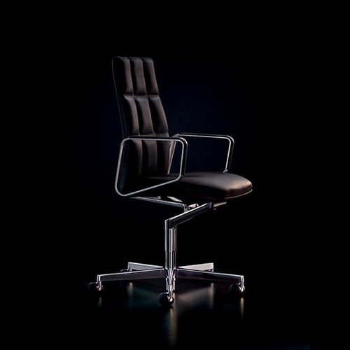现代风格老板椅 - LEADCHAIR - Walter Knoll - 皮质 / 商用 / 滑轮