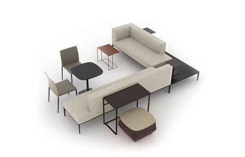 组合式软包长凳 - JAAN - Walter Knoll - 现代风格 / 布料 / 公共机构用