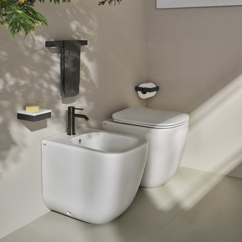 独立式马桶 - Era - TALCO - Ceramica Cielo - 靠墙 / 陶瓷 / 正方形