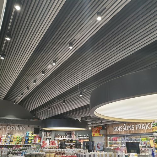 声学天花板吊顶 - HeartFelt® Linear - Hunter Douglas Architectural - 毛毡 / 聚酯 / 条形