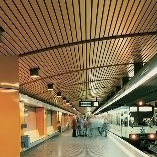 铝制天花板吊顶 - Luxalon® 70U - Hunter Douglas Architectural - 钢 / 板式 / 室内