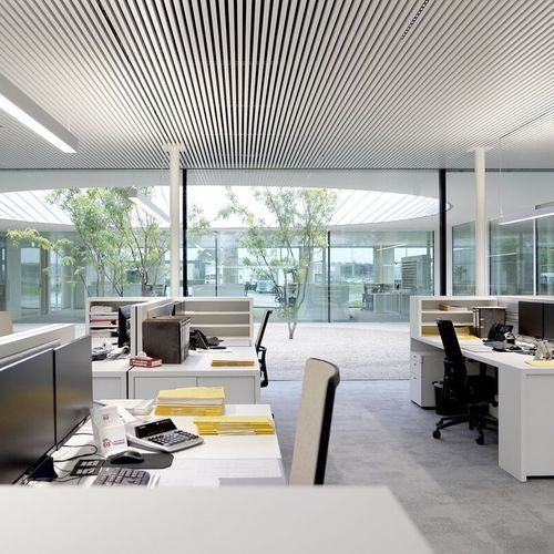 铝制天花板吊顶 - Luxalon® 30BD / 30BXD PareauLux - Hunter Douglas Architectural - 板式 / 办公室 / 室内