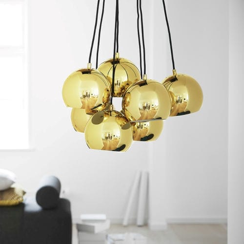 吊灯 - BALL MULTI - Frandsen Lighting - 金属 / 现代风格 / 有线