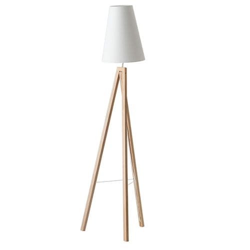 落地灯 - SPLITIT - Frandsen Lighting - 布料 / 白蜡木 / 现代风格
