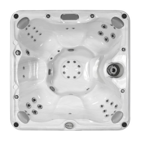 嵌入式水疗浴缸 - McKINLEY  - SUNDANCE SPAS FRANCE - 地上 / 正方形 / 6人座