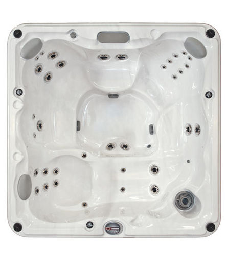 嵌入式水疗浴缸 - PEYTON - SUNDANCE SPAS FRANCE - 地上 / 正方形 / 6人座