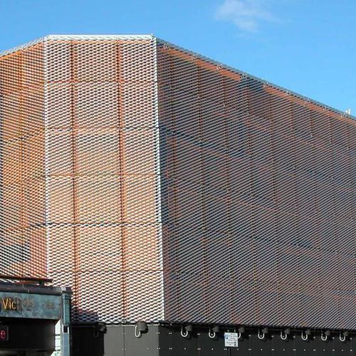 金属金属丝网 - YOUNG VIC THEATRE - James & Taylor - 用于壁板 / 铺展式
