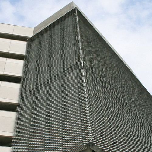 金属金属丝网 - JOHN LEWIS CAR PARK - James & Taylor - 用于壁板 / 铺展式