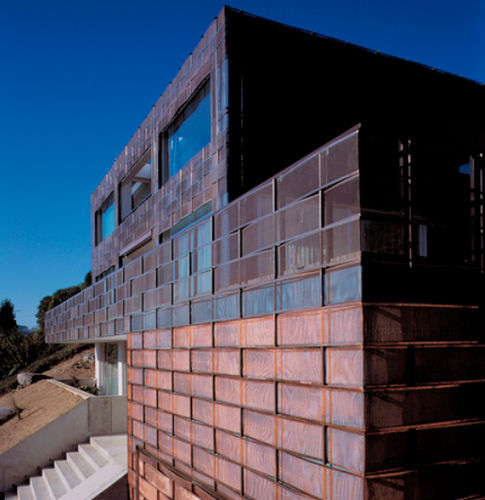 铜金属丝网 - TECU® DESIGN_FLATMESH - KME - 用于壁板 / 用于遮阳板 / 菱形网眼
