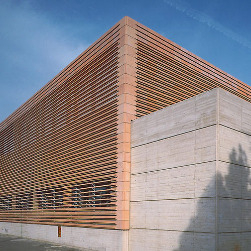 赤陶建筑遮阳板 - DOGA PIANA ALLEGGERITA  - Manetti Gusmano & figli - Sannini Impruneta - 用于外墙 / 卧式 / 固定
