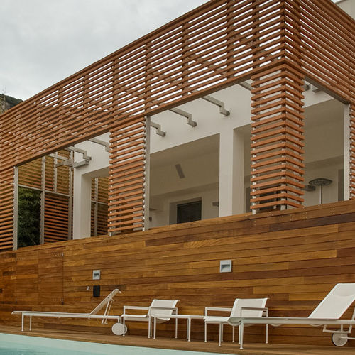 赤陶建筑遮阳板 - QUADRELLO  - Manetti Gusmano & figli - Sannini Impruneta - 用于外墙 / 卧式 / 固定