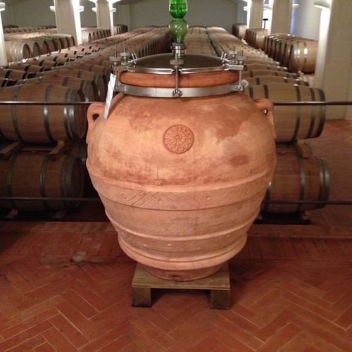 红酒蓄水池 - AMPHORAS  - Manetti Gusmano & figli - Sannini Impruneta - 预制 / 赤陶