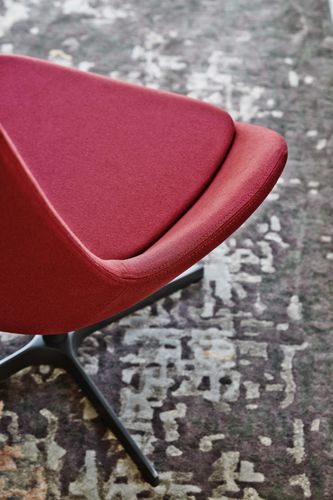 现代风格扶手椅 - LINEAR - Ditre Italia - 皮质 / 布料 / 金属