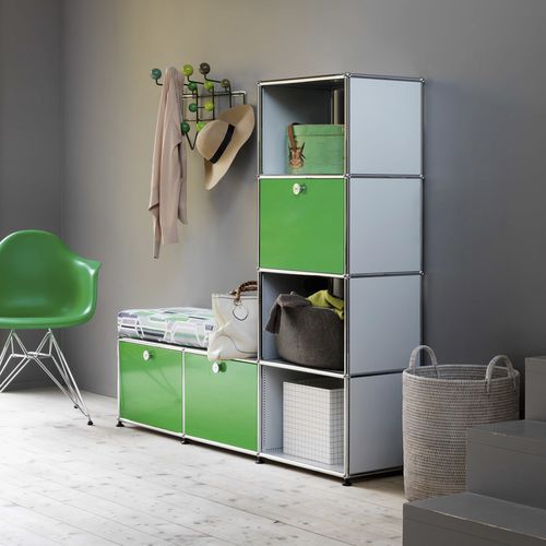 现代风格玄关柜 - USM Haller - USM Modular Furniture - 金属 / 带收纳 / 带抽屉
