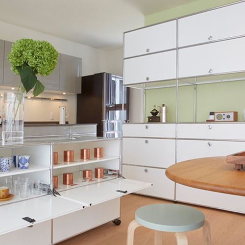 家用户外橱柜 - USM Haller - USM Modular Furniture