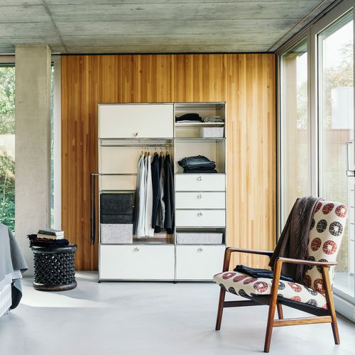 现代风格衣柜 - USM Haller - USM Modular Furniture - MDF / 金属 / 定制