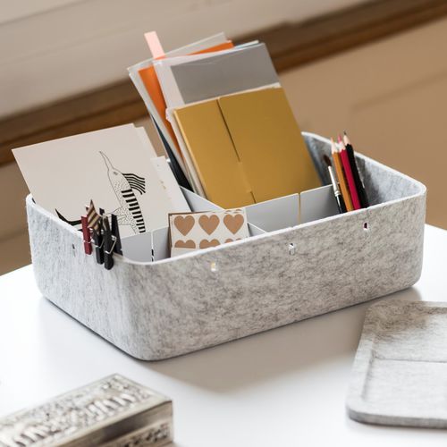Boîte de rangement pour fourniture de bureau - USM Inos - USM Modular Furniture