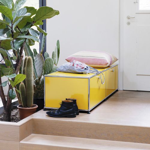 现代风格鞋柜 - USM Haller - USM Modular Furniture - 自承重 / 金属 / 家用