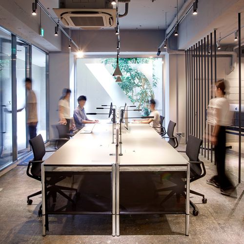 开放式办公桌 - USM Haller - USM Modular Furniture - 落地 / 现代风格 / MDF