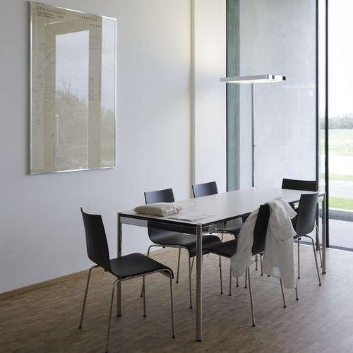 现代风格会议室桌 - USM Haller - USM Modular Furniture - MDF / 金属桌脚 / 长方形