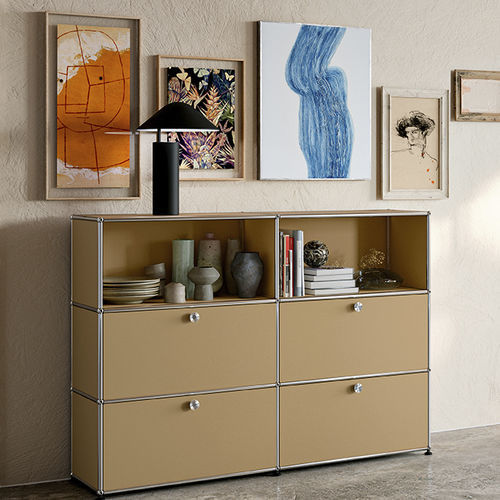 餐具柜 - USM Haller - USM Modular Furniture - 现代风格 / 金属 / 搁板