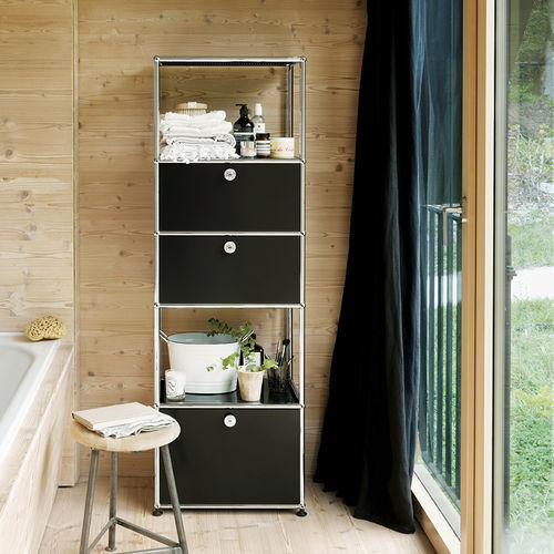 现代风格卫浴柜 - USM Haller - USM Modular Furniture - 家用 / 金属 / 组合式