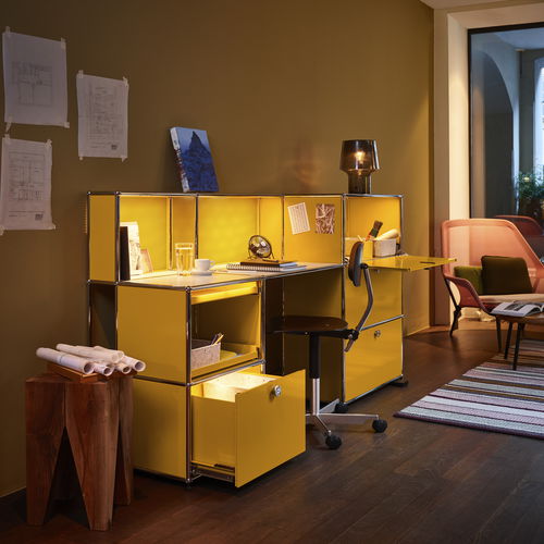 办公桌和办公柜组合 / 商用 - USM Haller E - USM Modular Furniture