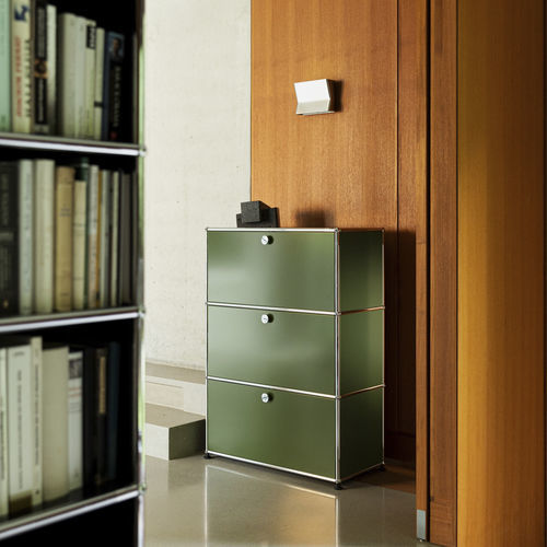 餐具柜 - USM Haller - USM Modular Furniture - 现代风格 / 金属 / 平开门式