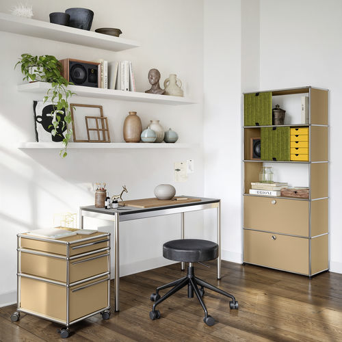 金属抽屉文件柜 - USM Haller Soft Panel – Green - USM Modular Furniture - 布料 / 合成纤维 / 再生塑料
