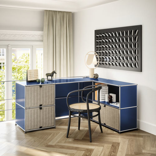 落地办公桌 - USM Haller Soft Panel – Taupe - USM Modular Furniture - 现代风格 / 金属 / 再生材料