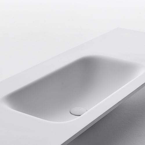 CristalPlant®材质洗手盆台面 - ROUND SOFT - FALPER - 定制