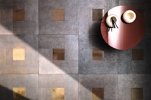 实木地板 - DIAMOND SATIN - PARQUET IN - 大理石镶嵌 / 哑光 / 自粘