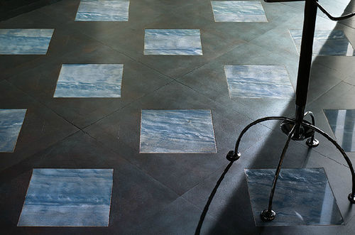 实木地板 - LIGHT BLUE - PARQUET IN - 大理石镶嵌 / 上漆 / 自粘