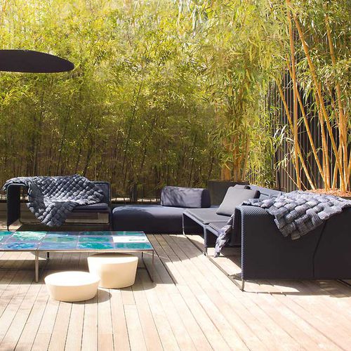组合沙发 - ISLAND - PAOLA LENTI - 现代风格 / 花园 / 布料
