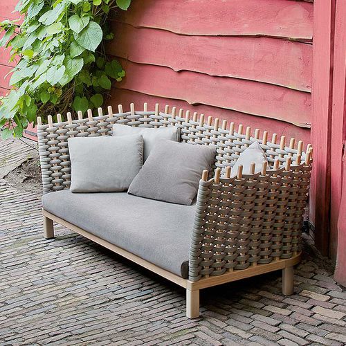 现代风格沙发 - WABI - PAOLA LENTI - 花园 / 布料 / 绳编