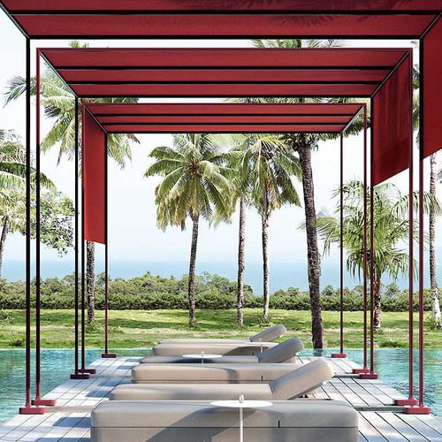 公共空间遮阴结构 - RESORT - PAOLA LENTI